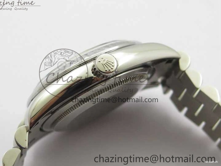 36mm Malachite Bracelet Green President Best SS SS on A2824 Dial DateJust EDF Edition 0216